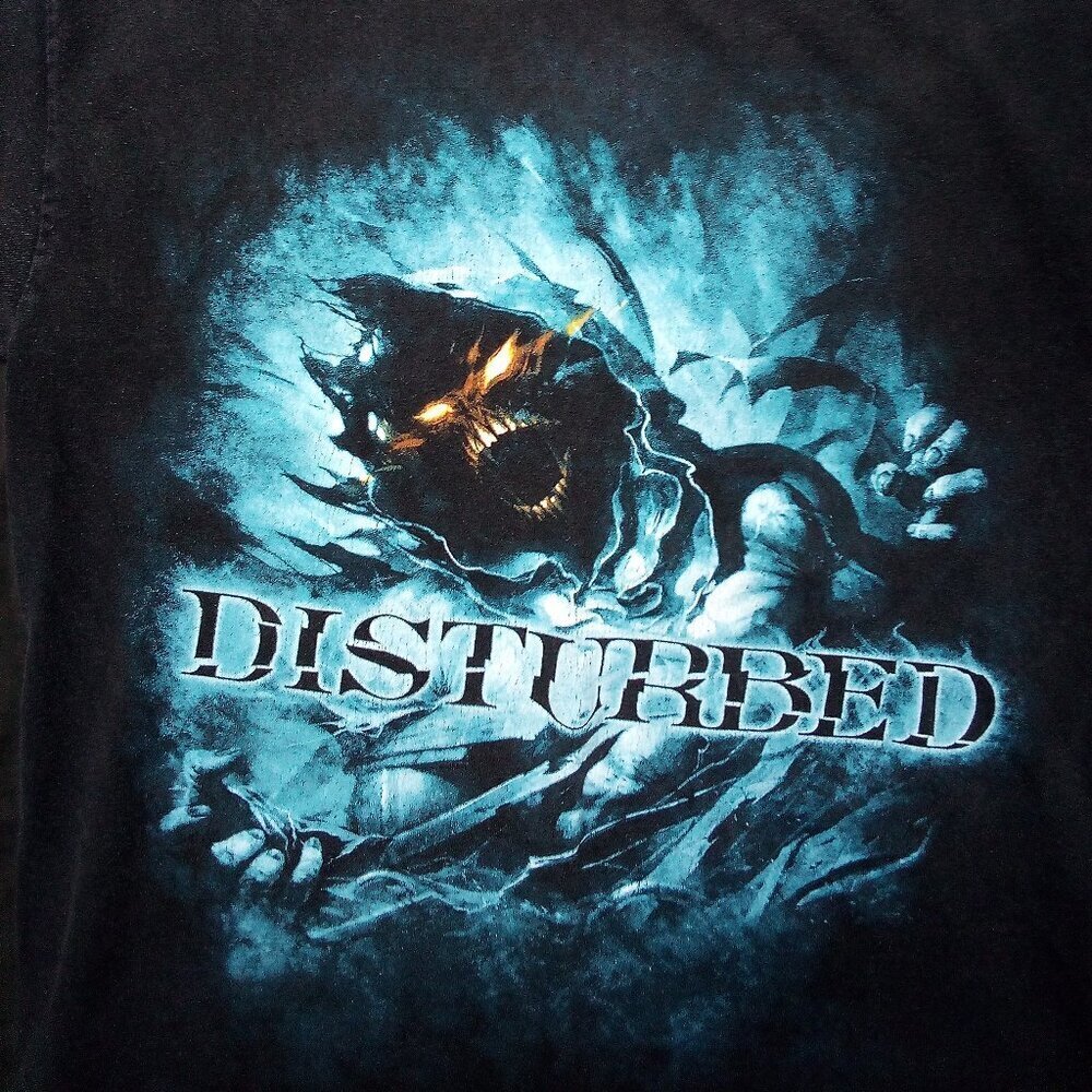 Disturbed Metal Band Graphic T-Shirt
